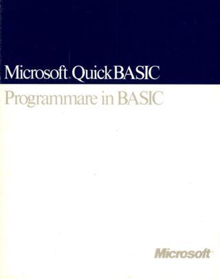 Microsoft quickbasic programmare in basic
